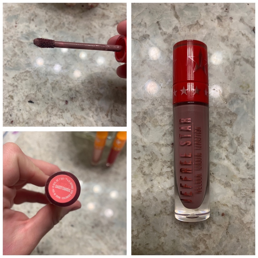 Jeffree Star Sagittarius liquid lipstick.